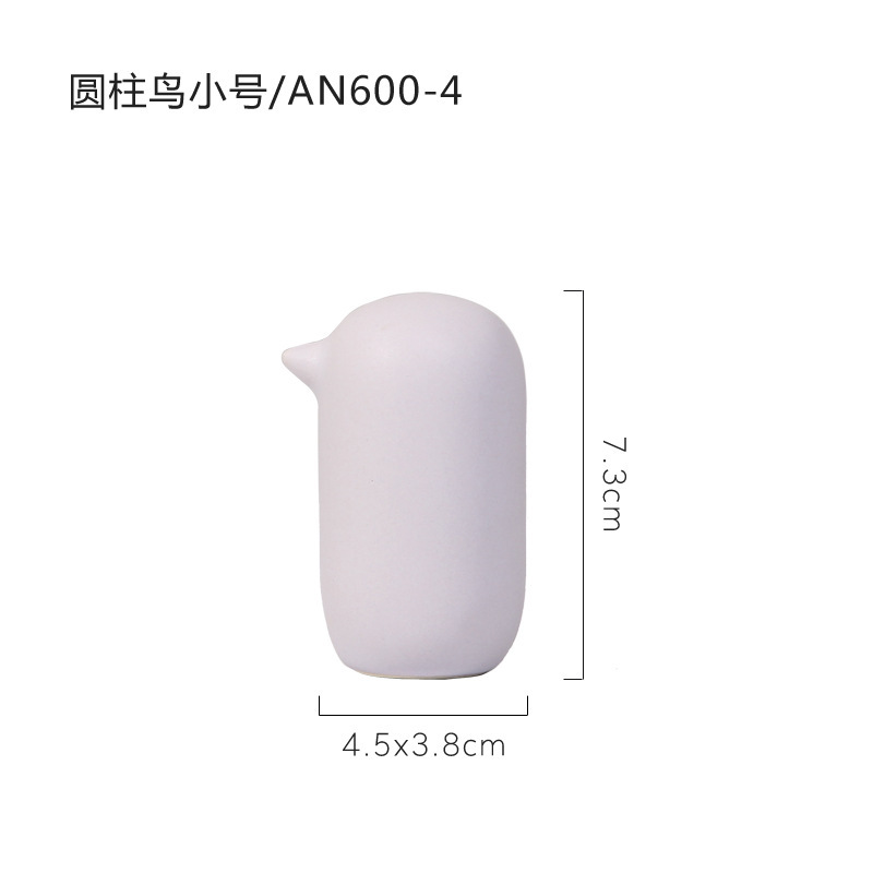 Lindo moderno fresco de cerámica pájaro animal habitación los niños dormitorio escritorio la computadora decoración adornos