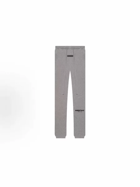 Essentials Ss22 Stretch Limo Solid Color Logo Flocked Casual Fleece Sweatpants Trendy Brand