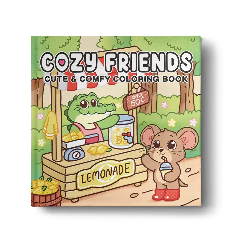 跨境新品Coloring Book Paperback怪兽系列涂色本