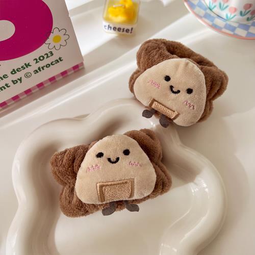 Arco banda de pelo al por mayor de las niñas de color sólido todo partido de maquillaje absorbente de sudor-limpieza lavado de cara correa de muñeca de franela banda de pelo