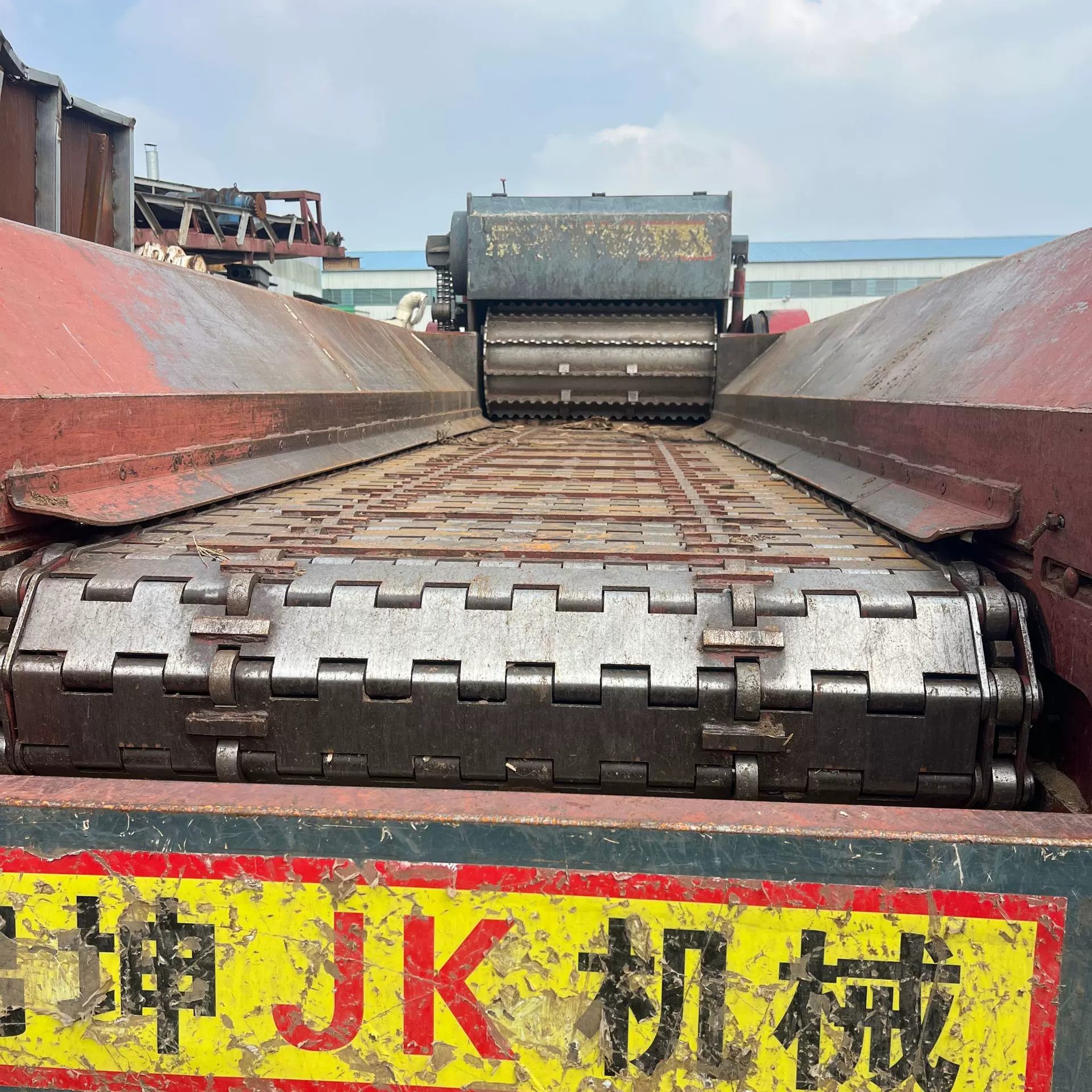 二手秸秆粉碎机锯末树枝竹子边角料破碎机电动柴油粉碎机木材粉碎