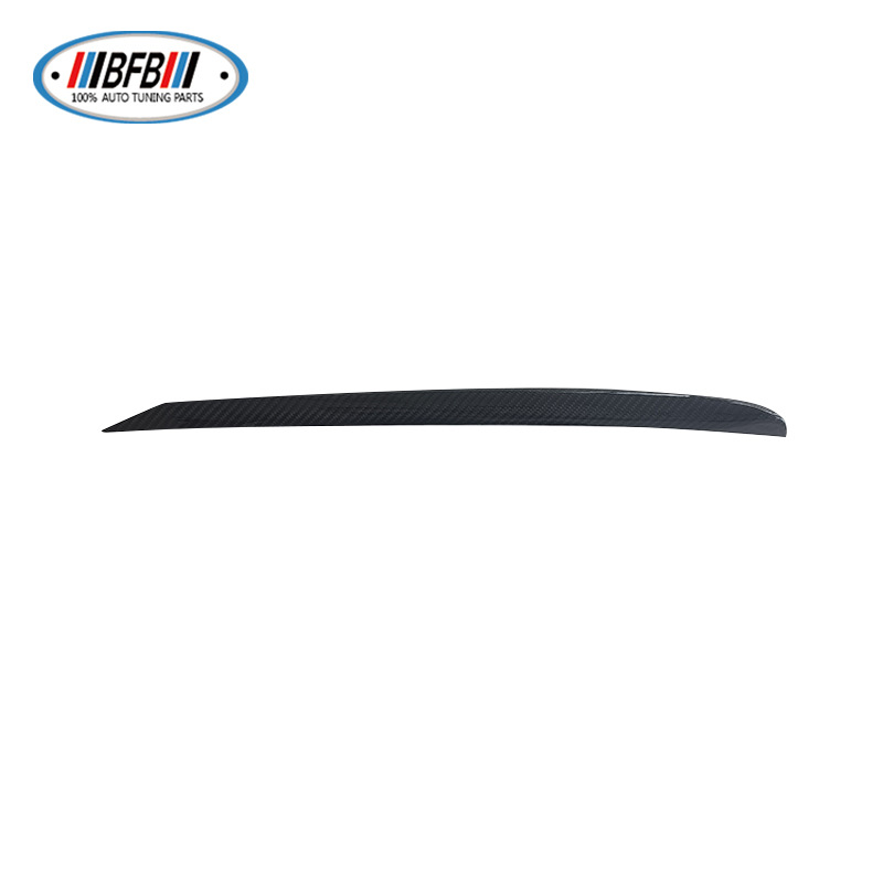 100% Real Carbon Fiber Interior Door Trim - For Tesla Model X 2023 - Glossy Carbon Fiber Interior Accessories