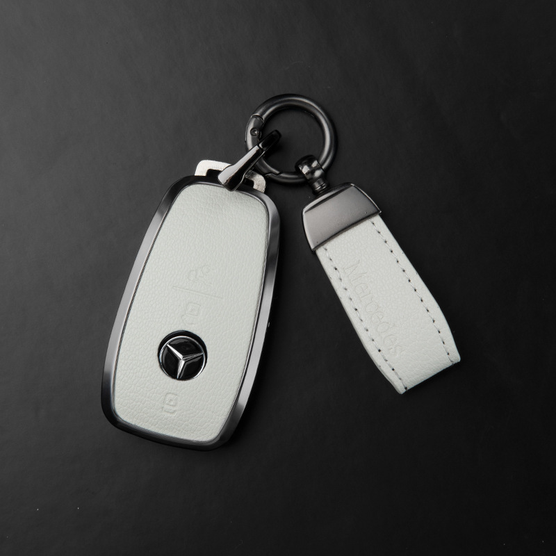 Suitable for Mercedes-Benz Maybach S480 Key Cover, G500 High-End Gls450 Car S400L Shell, S-Class 450L Leather Buckle
