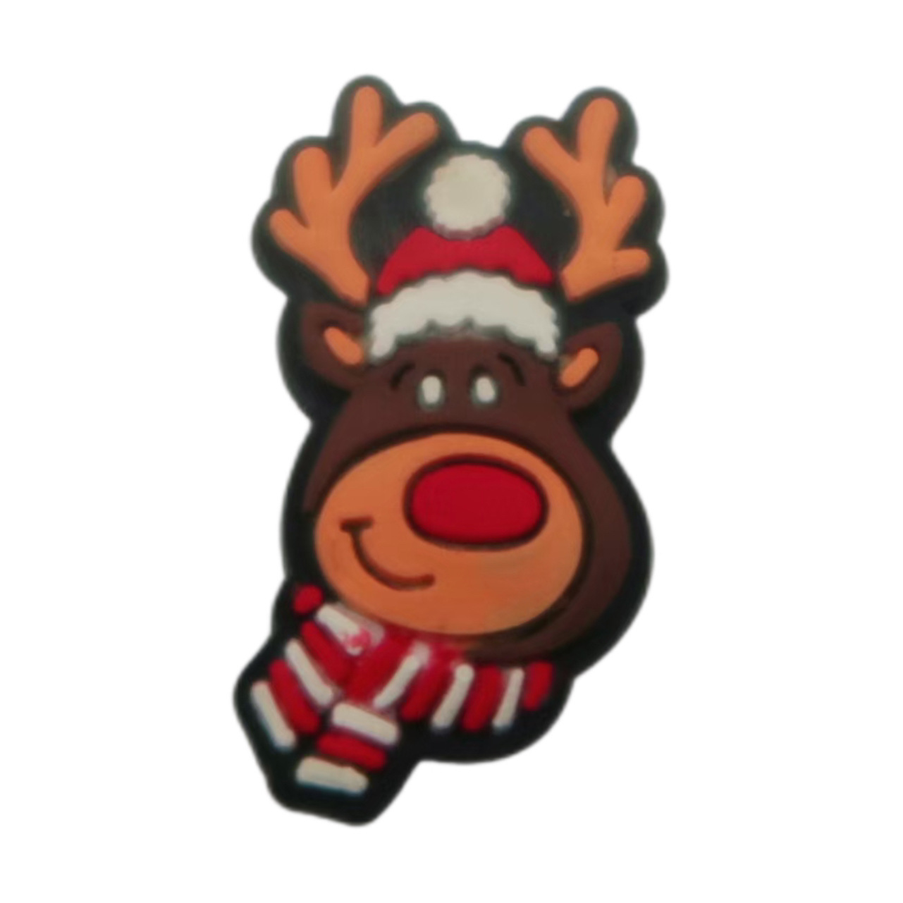 Navidad agujero de zapatos agujero de zapatos botones diy accesorios adorables desmontables agujero de zapatos botones botones