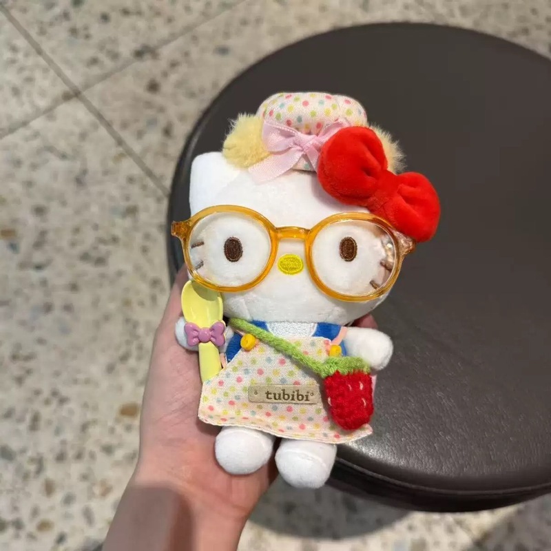 正版hellokitty包包挂件可爱厨师凯蒂猫包挂饰卡通钥匙扣挂件玩偶|undefined