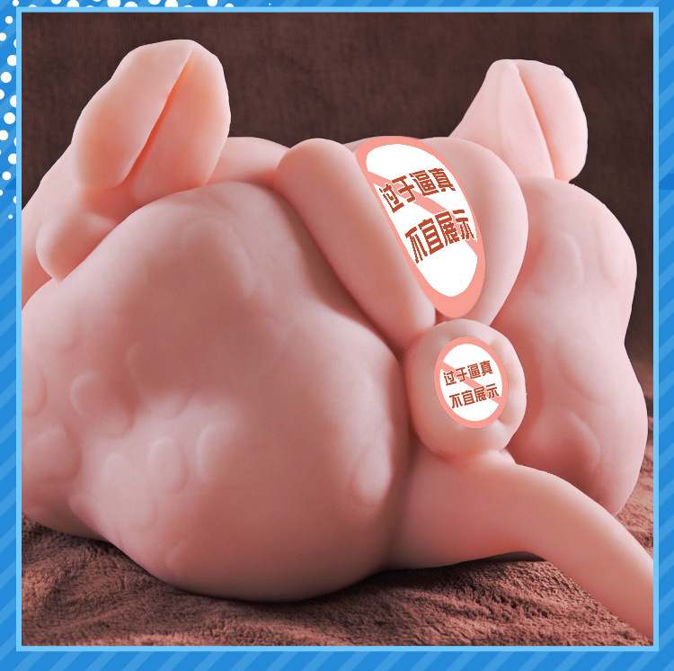 Jiuai Men’s Manual Masturbator in TPE, Flesh Tone, Vaginal Style — detail image 32