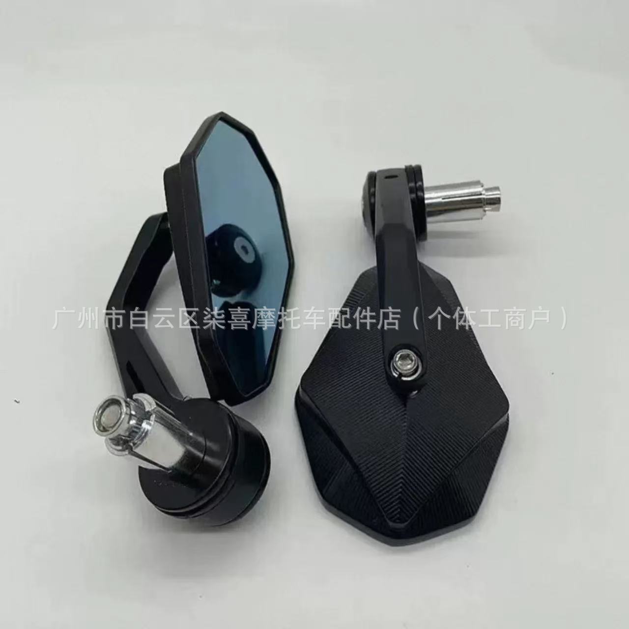 Qianjiang Z550 Huanglong 600 Motorcycle Weighted Handlebar Mirror 350 Flash 300 S Modified Handlebar Rearview Mirror