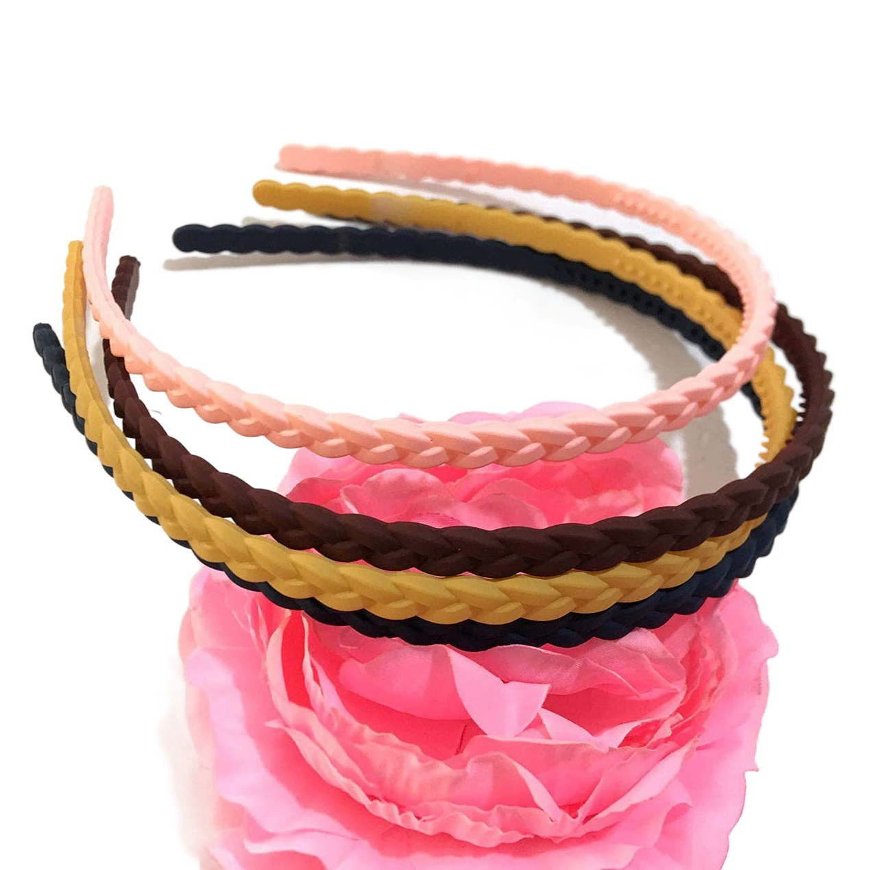 Готовый запас производителя, магазин за 2 юаня, поставка головных уборов в корейском стиле, черные аксессуары для волос для взрослых, обручи для волос, пластиковые различные повязки на голову