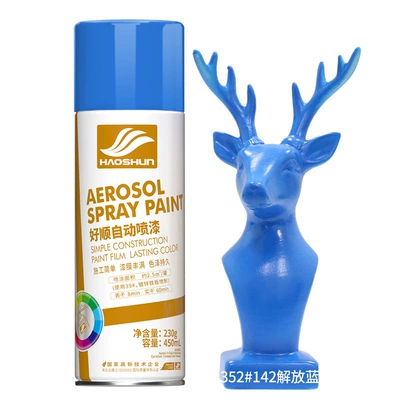 Avtomobil boyası, Haoshun automatic painting hand-cranked - liberation-blue450ml230g