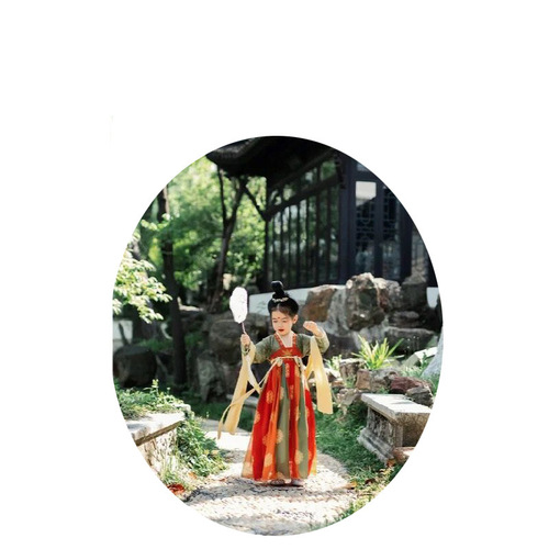 Hanfu Girls Children's Ancient Clothes Chinese Style Super Fairy Tang Suit Ancient Style Princess Girls Spring and Autumn Dress  New Style