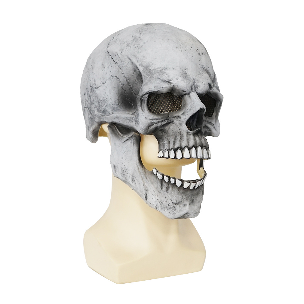 Halloween Gothic Skull Emulsion Masquerade Party Mask display picture 2