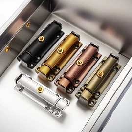 门碰、门吸;插销;合页、铰链