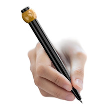 创意足球陀螺笔 高转速创意解压陀螺笔 创新笔类定制