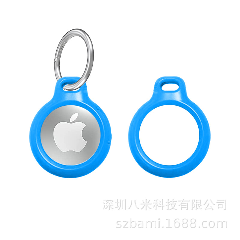 Aplicable a Apple airtag funda protectora airtags funda protectora Apple localizador anti-perdido dispositivo cordón ABS