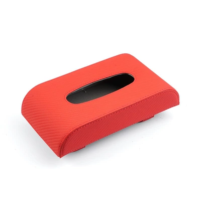 Car tissue box/set – car interior accessory - seat-style-model-red