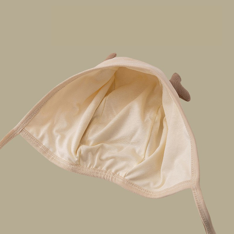 Sombreros para bebés primavera y otoño lindos gorros de bolsillo para bebés, gorras de protector de orejas para bebés, gorras de bolsillo para recién nacidos