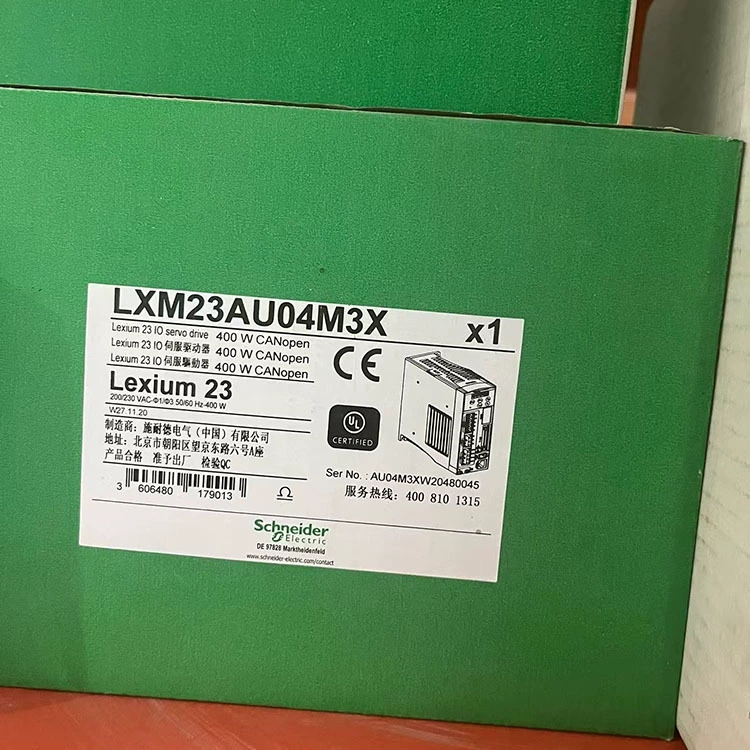 LXM23AU04M3X Сервопривод 0.4KW гарантия на один год новый оригинальный подлинный