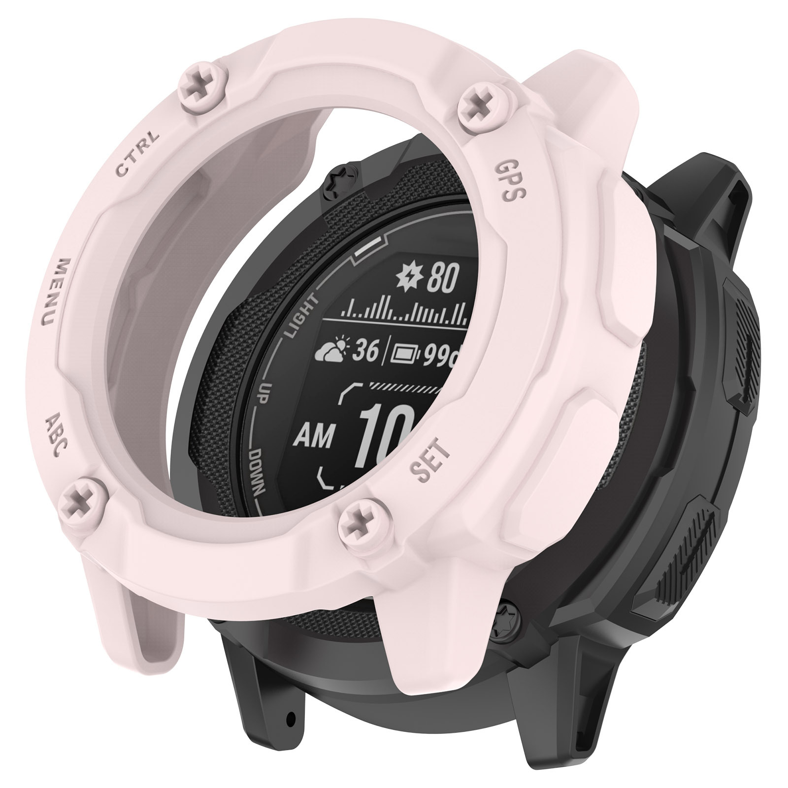 Suitable for Garmin instinct 2X protective case. Garmin Instinct 2X skeletonized armor watch case undefined