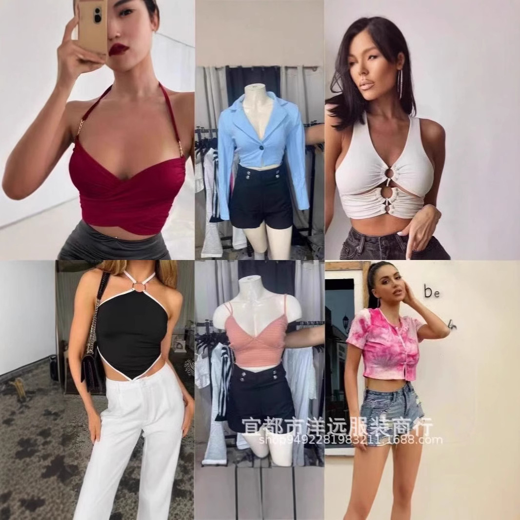 Vestido Shein, moda femenina, tops sexys, camisetas europeas y americanas de chicas atractivas, productos de la fábrica Shein, productos de cola para el comercio exterior