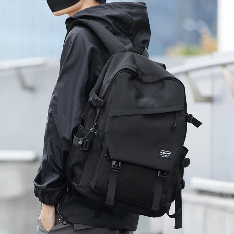 Backpack Men's Casual All-match Large Capacity Computer Travel Backpack Female Junior High School Students College Students Male Short Distance Schoolbag Backpack Men's Casual All-match Large Capacity Computer Travel Backpack Female Junior High School Students College Students Male Short Distance Schoolbag