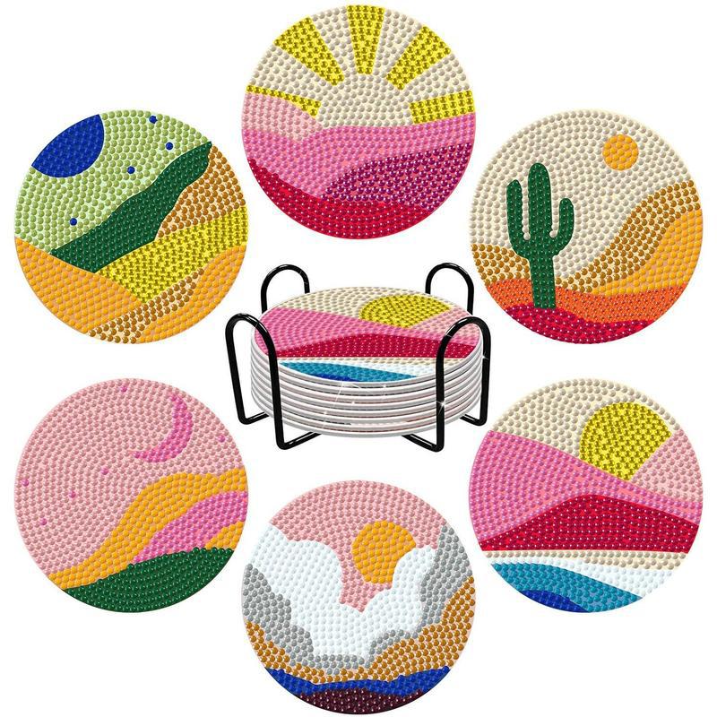 Transfronterizo para 5D pintura de diamantes artística cojín de taza creativo nuevo estilo de animación DIY pintura de diamantes decoración cojín de taza