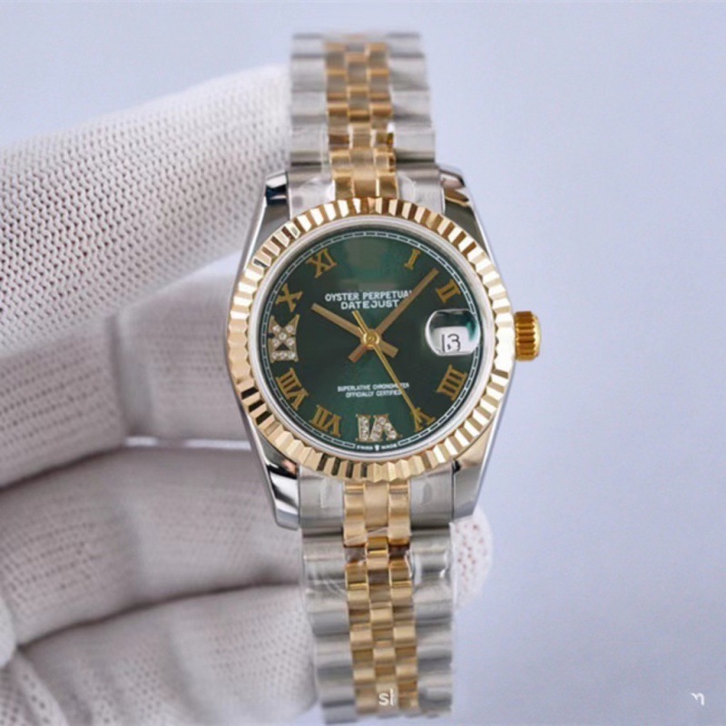 EW factory log Watch green water ghost 3235 movement men's and women's couple's automatic mechanical men's and women's mechanical watch