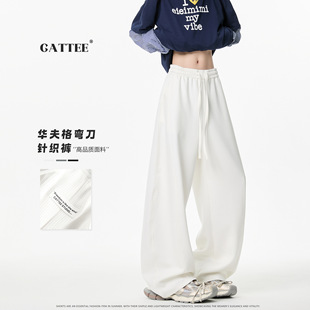 Cattee American Cleanfit Gray Sweatpants Men's Autumn New Loose Sports Casual Versatile Floor-Length Long Pants