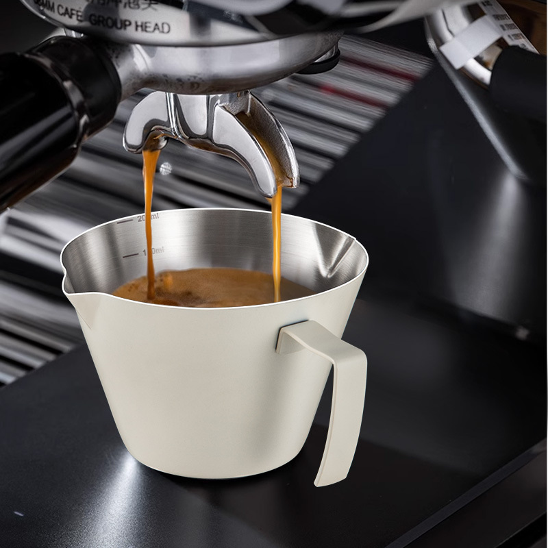 Coffee handheld extract stainless steel scaled