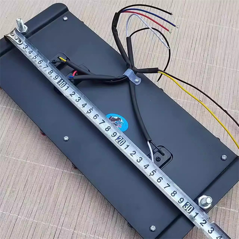 Flat mirror 140-2 electronic LED rear tail light super bright 12v24v semi-trailer truck agricultural vehicle brake tail light reversing light