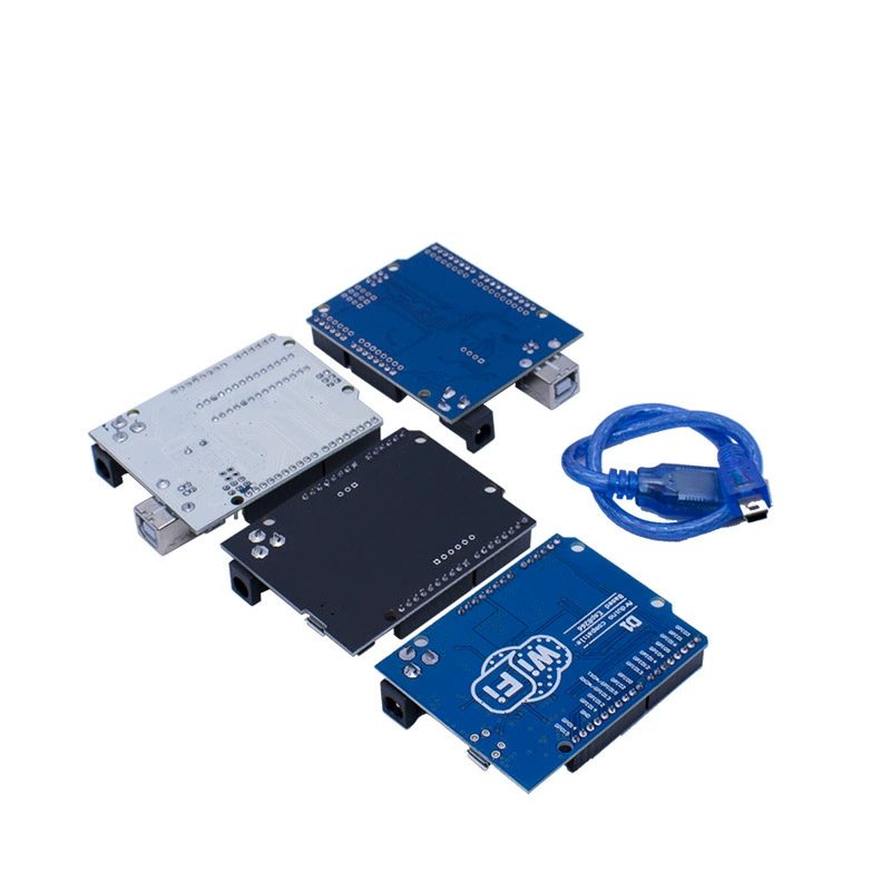Плата разработки UNOR3 совместимая с набором Arduino микроконтроллер ATmega328P MEGA2560 интеллектуальная плата