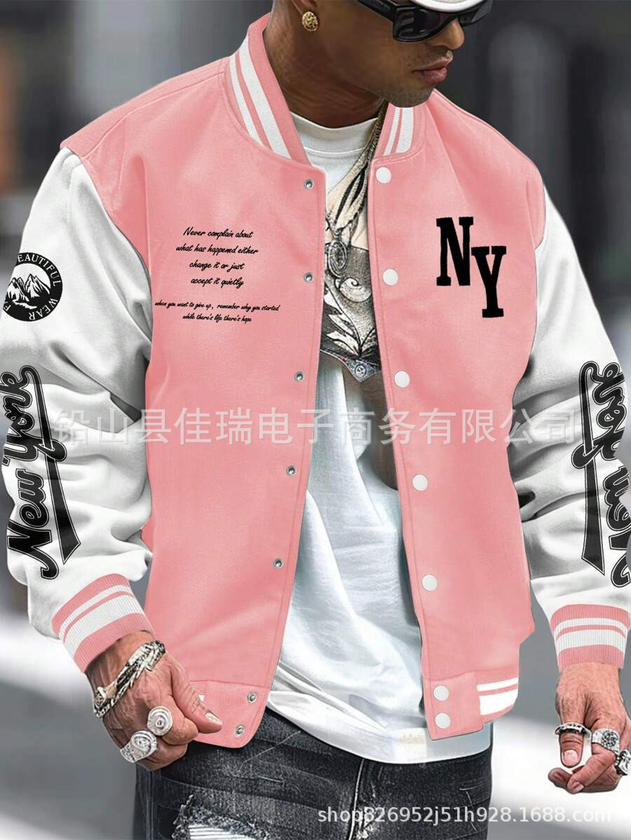 TEMU Aliexpress Amazon MLB americano moda chaqueta chaqueta cardigán hombre debe comprar chaqueta image 19
