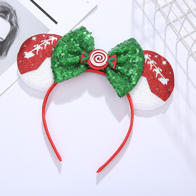 Fashion Style Christmas Fashion Bow Knot Cloth Party Party Accessories