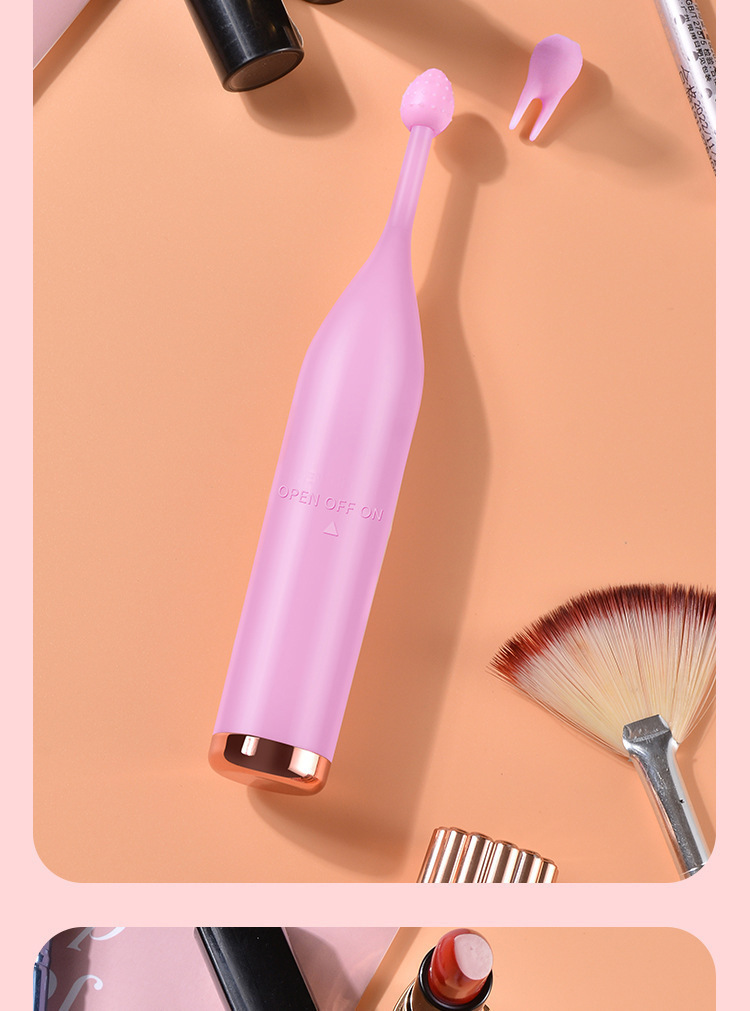 Mystery Fairy Honey Bean Stick Rotating Adult Massager in Pink ABS+TPE — detail image 19