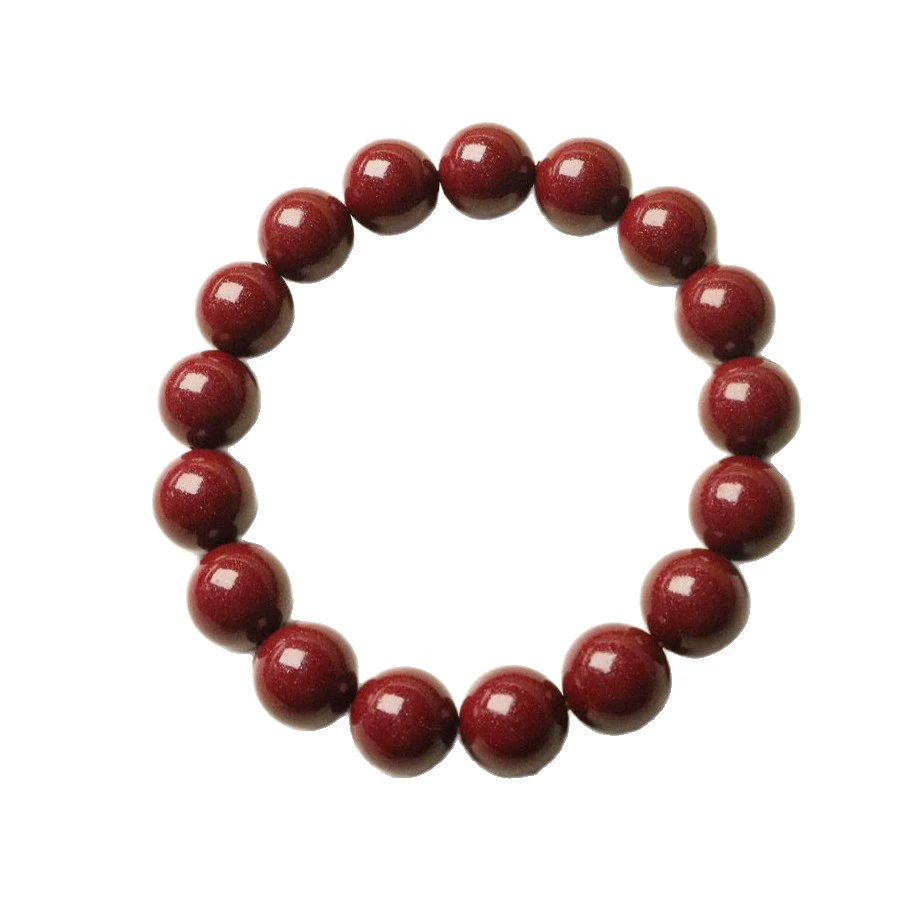 Bracelet, cinnabar, light luxury style, high-quality style