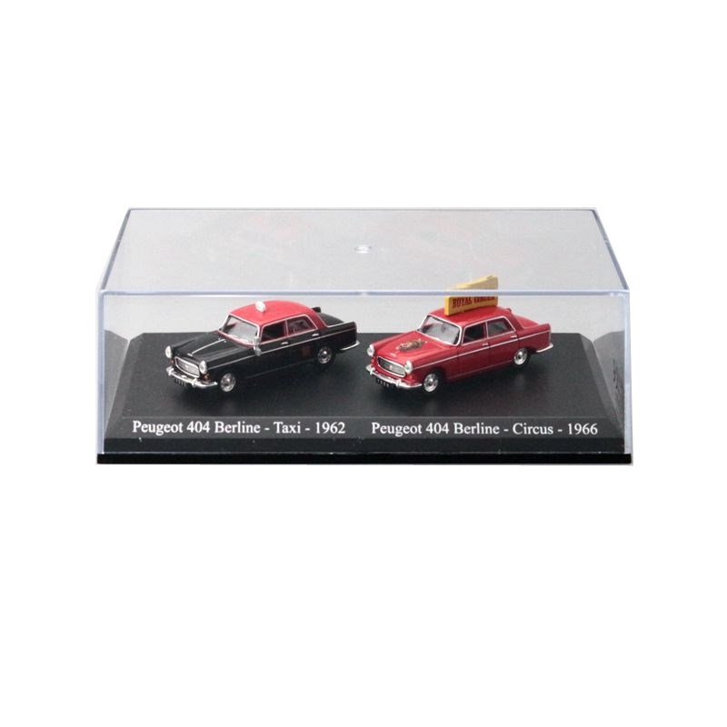 1:87 UH alloy car model Classic Peugeot 404 Renault 8 classical car sliding static collection model