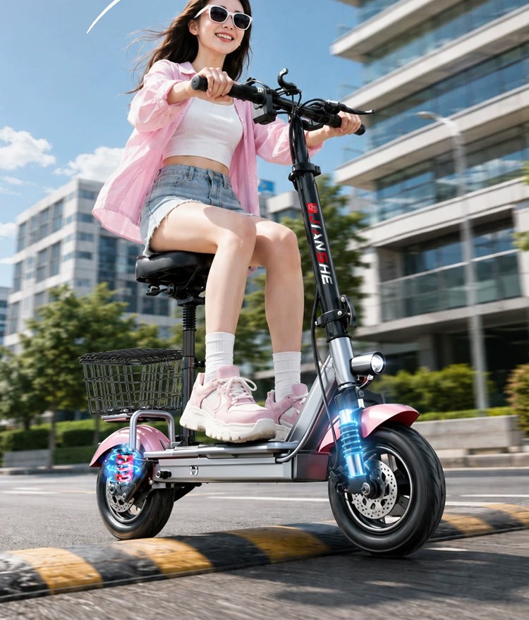 Suitable for construction workers, electric scooters for transportation, ultra-light and portable, small scooters for students, mini foldable scooters for ridesharing