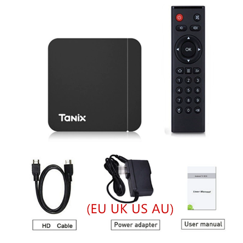 Таникс W2 TVBOX S905W2 Android 11 HD сетевой бокс 4GB/32G WiFi Dual UI