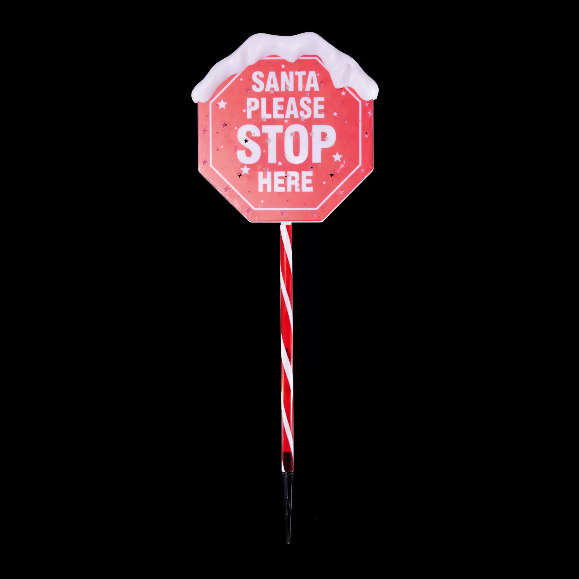 LED灯节日灯地插灯圣诞灯工程灯具户外用灯 积雪停止牌纯塑料外壳