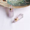 Light amethyst, one pointed tip