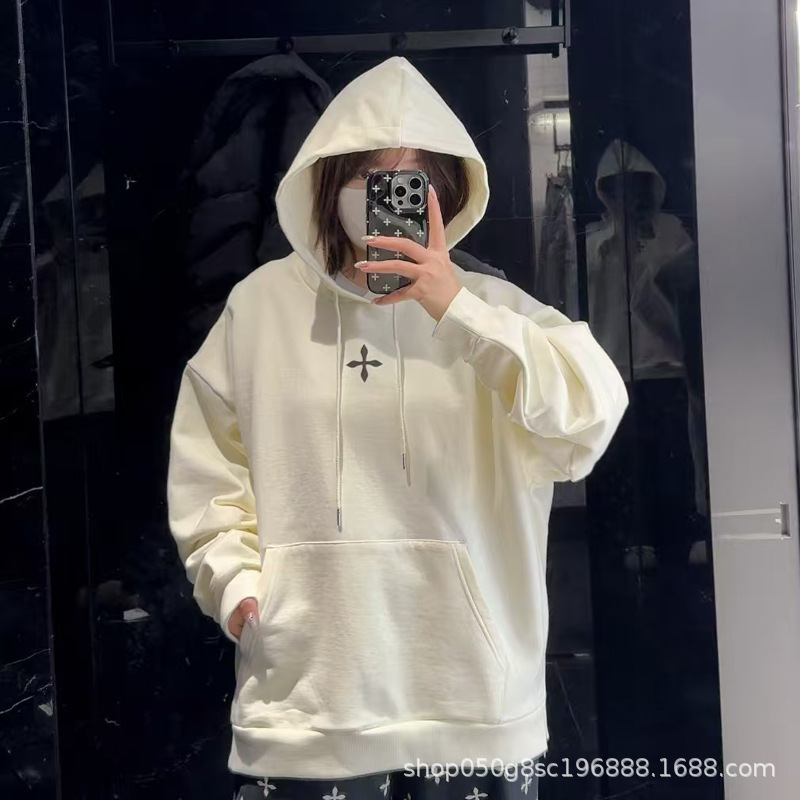 Smfr Cross Eternal First Generation Hoodie Classic Versatile Basic Pure Cotton Loose Casual Hooded Sweatshirt 25 Spring New Style Smfr Cross Eternal First Generation Hoodie Classic Versatile Basic Pure Cotton Loose Casual Hooded Sweatshirt 25 Spring New Style