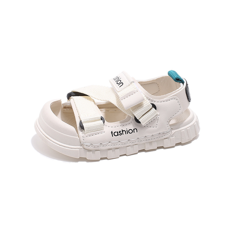 Sandalias para Niños, Estilo Verano 2026, para Niños Pequeños, Zapatos Infantiles con Punta Cerrada, Zapatos de Playa para Niños, Antideslizantes y Anti-patadas