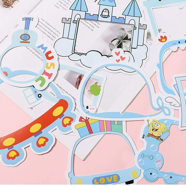 Набор из 5inch самоклеящихся стикеров для фотоальбома, дневник роста ребенка, декор для детского сада, милые фото-стикеры, 10 штук в упаковке