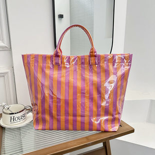 Trend organizer bag, capacious handheld one-shoulder bag