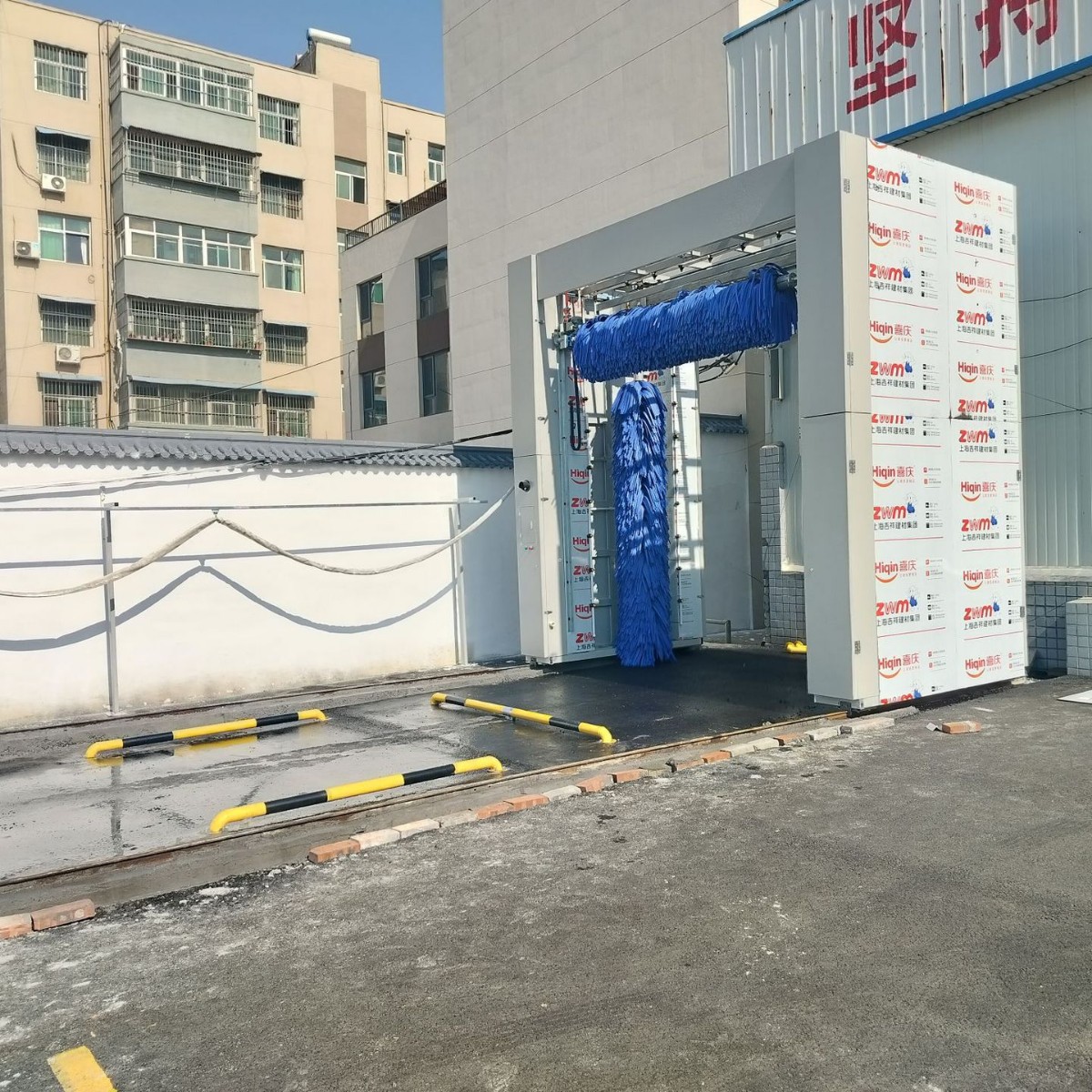 大型客车大巴公交车巴士鼎源全自动洗车机往复式智能自动洗车机鼎