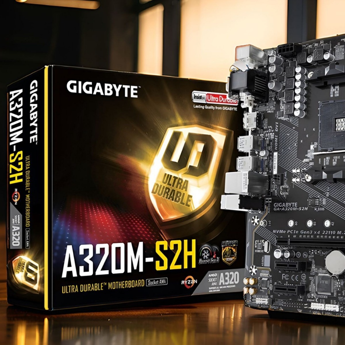 议价适用Gigabyte/技.嘉 A320M-S2H台式机游戏主板适用10400F/116