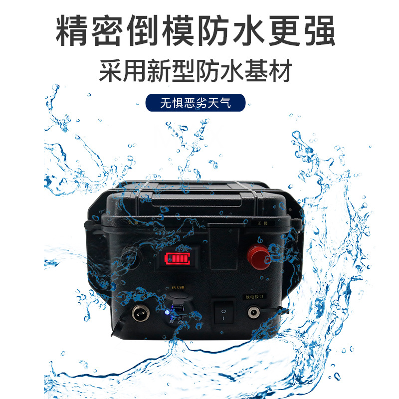 船用推进器冲锋舟户外电池24V100AH 120AH大容量动力型储能锂电瓶