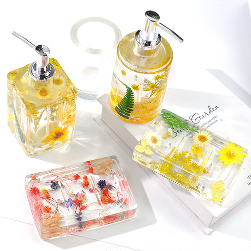 diy perfume bottle mold epoxy mold nozzle mirror bottle set resin pen holder round bottle silicone mold