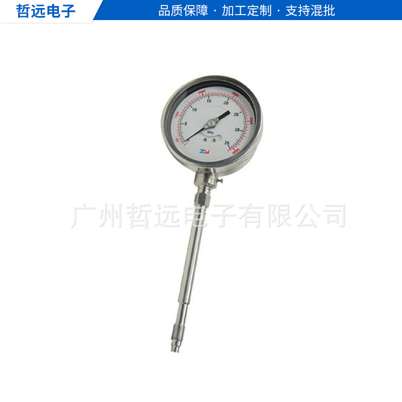 不锈钢耐震压力调表真空表水压液压气压油压实验室气体调节阀用表