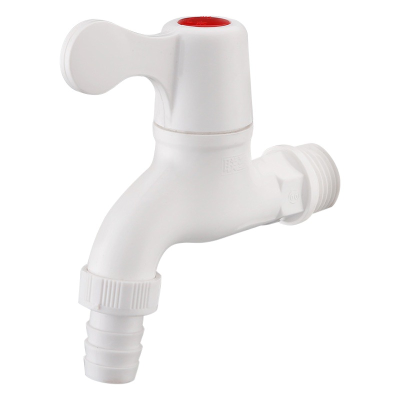Authentic Liansu faucet manufacturers 4 points household plastic faucet wholesale DN15 fast switch faucet W83102