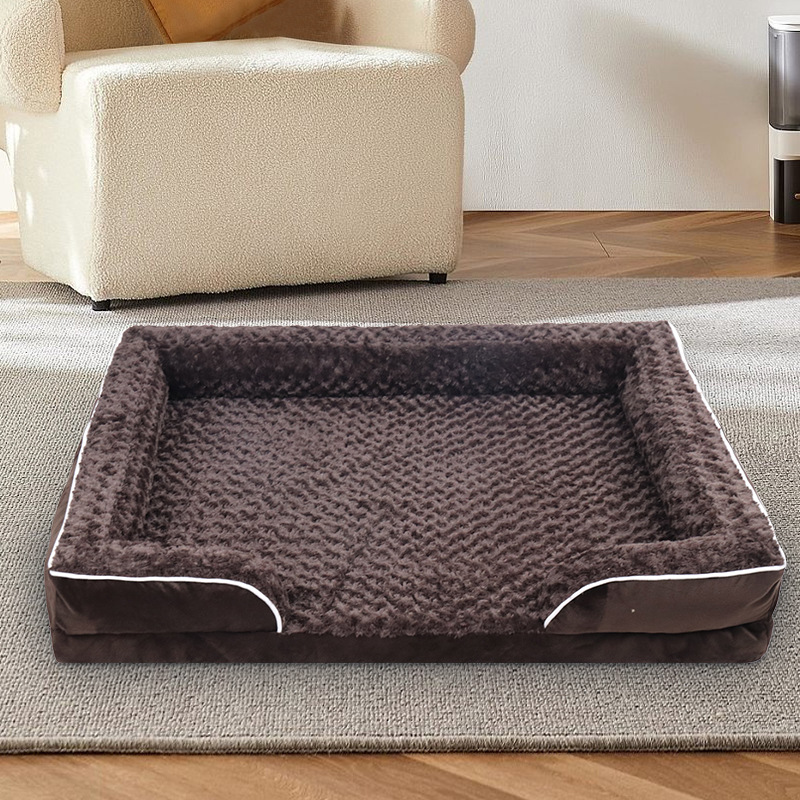 Waterproof Pet Sofa For Large Dogs Washable Detachable Fabric Bed_voghion.com